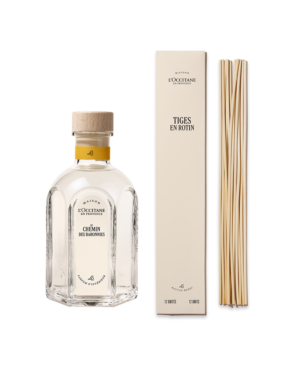 Difusor de Ambiente Le Chemin des Baronnies 475mL + 12 Varetas, , large